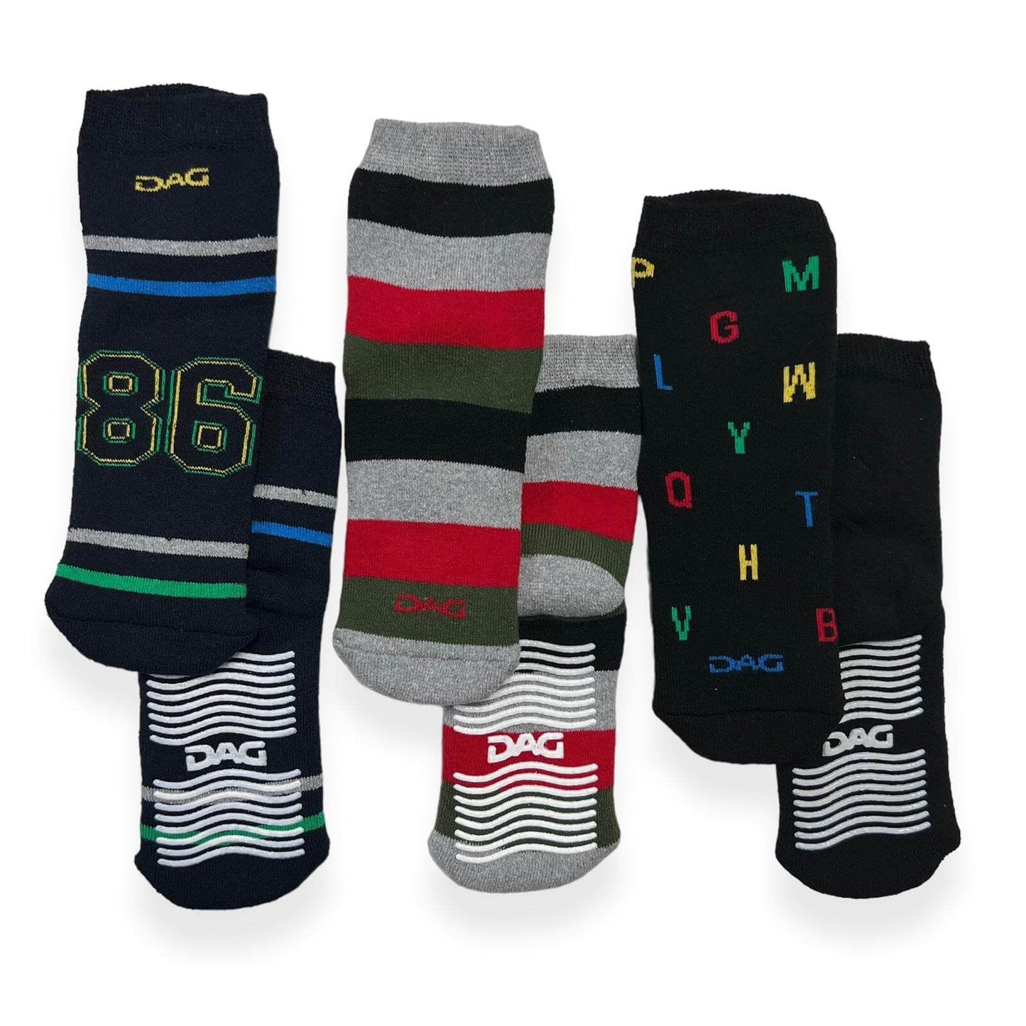 3 CALZINI ANTISCIVOLO