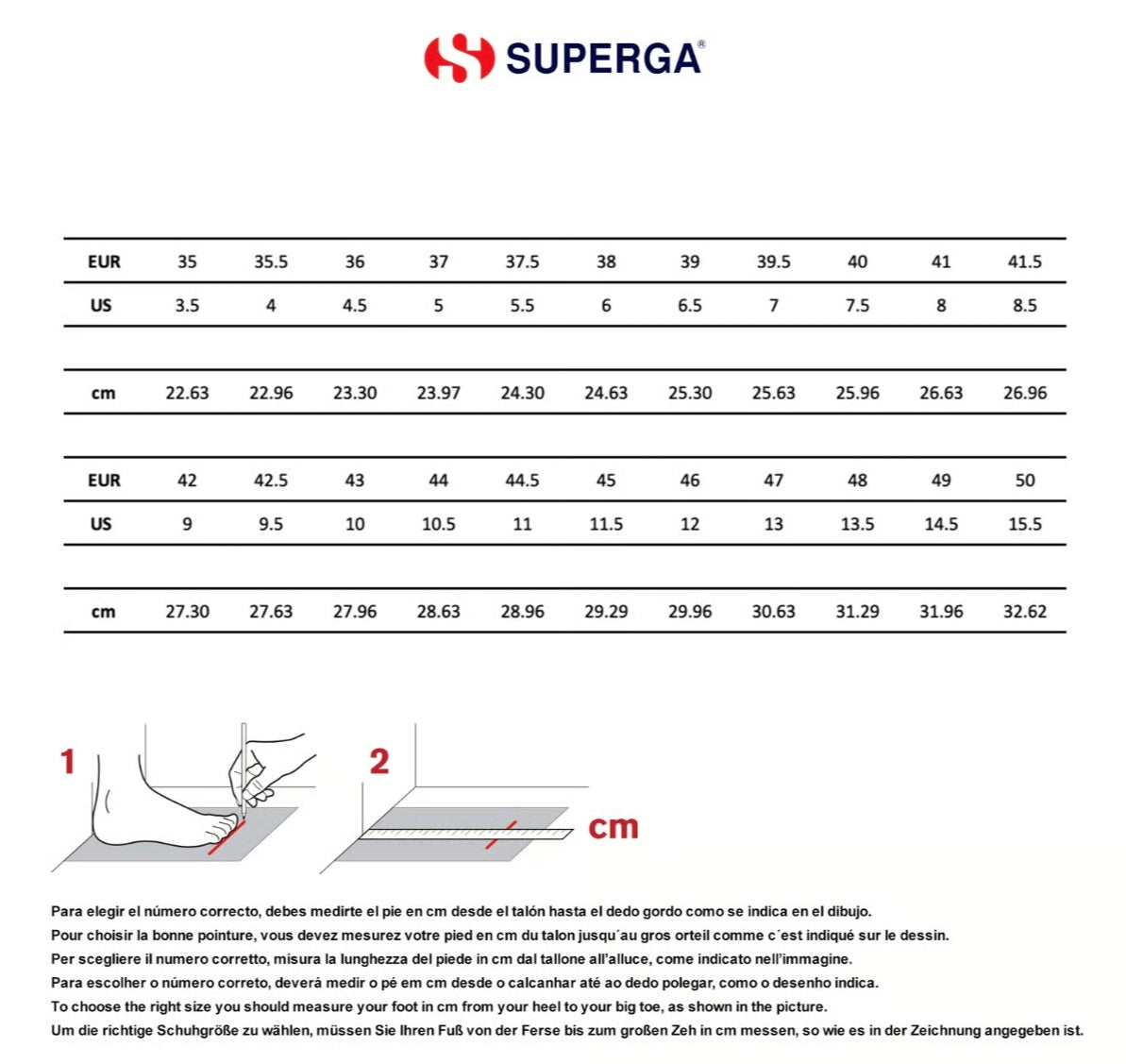 SCARPE SUPERGA