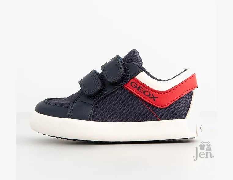 Geox GISLI - Sneakers basse - navy dk red/blu scuro