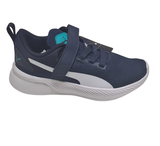 SCARPE PUMA FLYER RUNNER V PS BLU