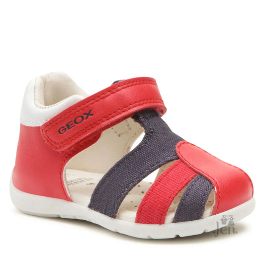 Sandali B Elthan Boy Rosso/Navy